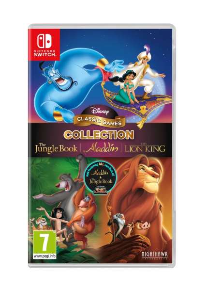 Disney Classic Games - Aladdin & Lion King & Jungle Book (Italienische Version) [Switch]