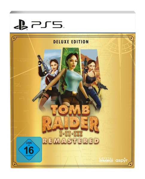 Tomb Raider 1-3 Remastered (Deluxe Edition) [PS5]