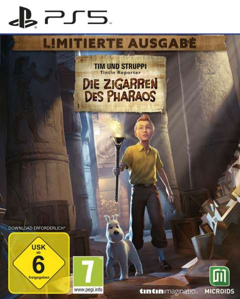 Tim und Struppi - Die Zigarren des Pharaos (Limited Edition) [PS5]