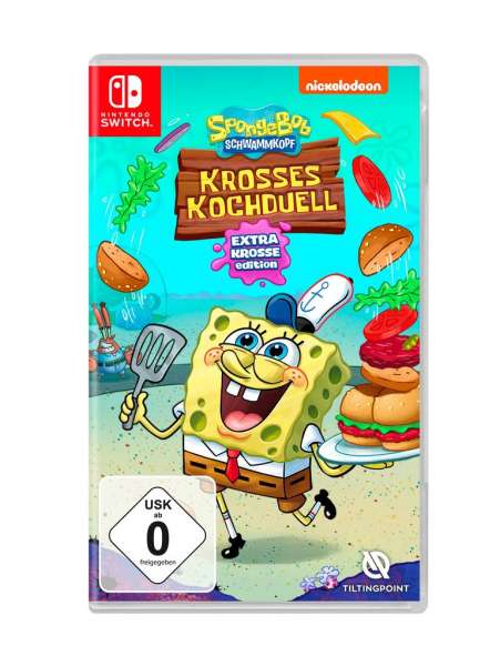 SpongeBob: Krusty Cook-Off (Downloadcode in einer Box) [Switch]