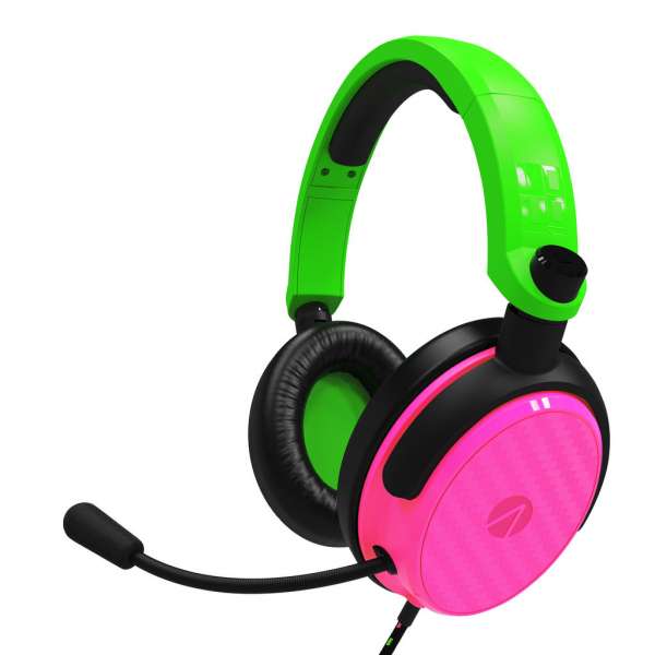 Multiformat Gaming Headset C6-100 (Neon grün/pink) [Switch]