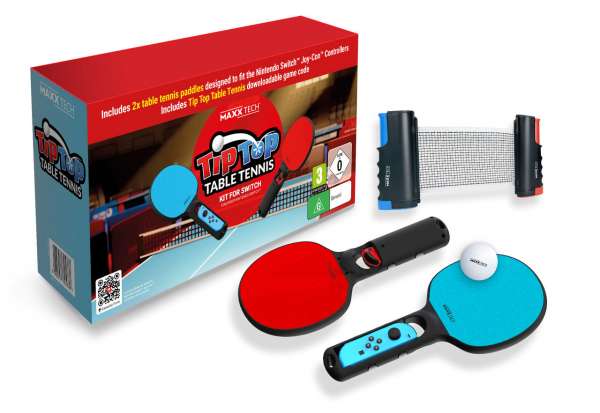 Tip-Top Table Tennis (Downloadcode + 2 Schläger) [Switch]