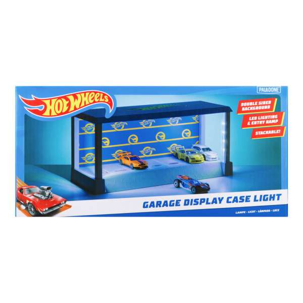 Hot Wheels Garage beleuchtete Vitrine