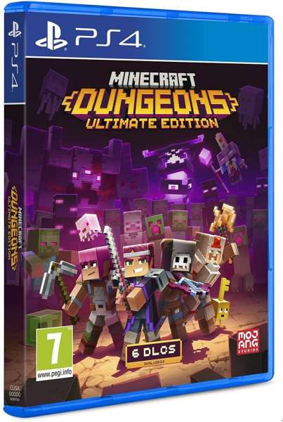 Minecraft Dungeons (Ultimate Edition) (Spanische Version) [PS4]