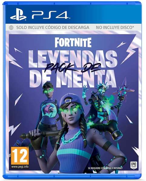 Fortnite Pack de Leyendas de Menta (Spanische Version) [PS4]