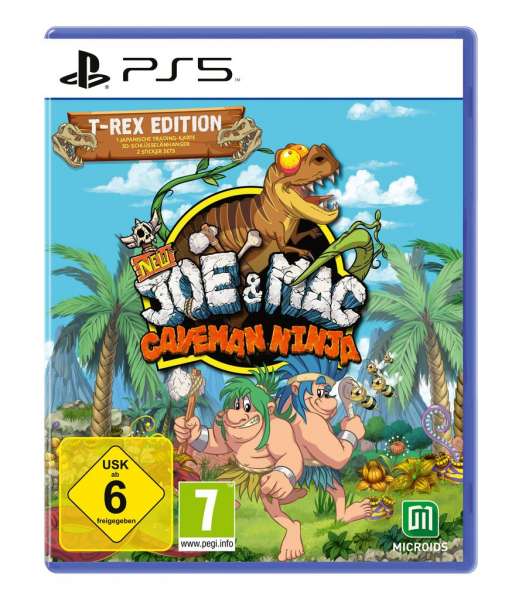 New Joe & Mac: Caveman Ninja (T-Rex Edition) [PS5]