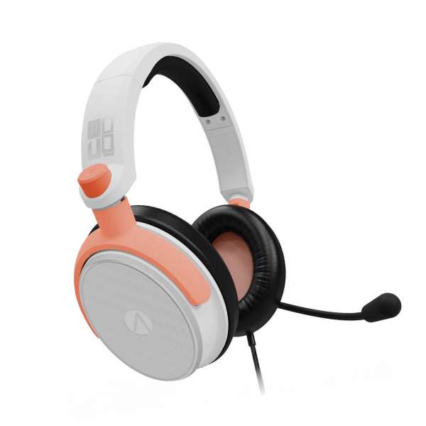 C6-100 Gaming Headset - Pastell Burst (Pfirsich/Weiß) (Multiplattform) [PS5]