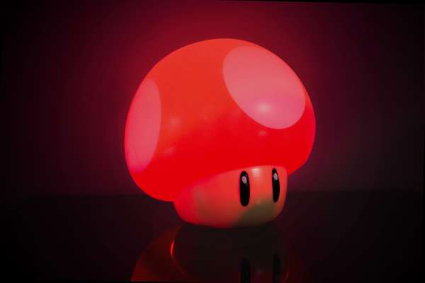 Lampe - Super Mario Bros.: Roter Pilz