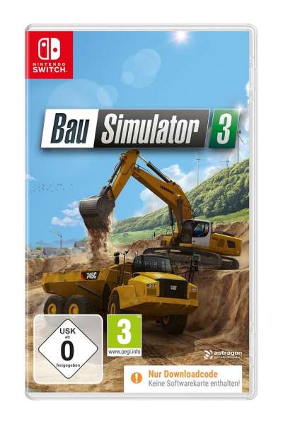 Bau-Simulator 3 (Konsolen Edition) (Downloadcode in der Box) [Switch]