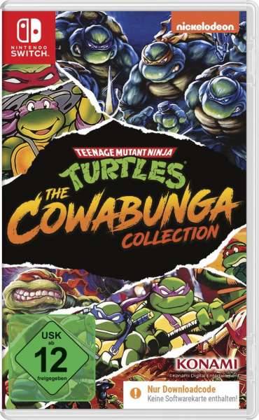 Teenage Mutant Ninja Turtles - The Cowabunga Collection (Downloadcode in der Box) [Switch]