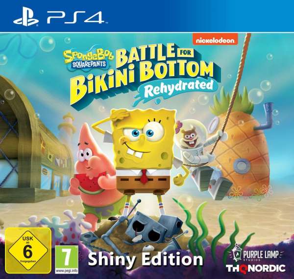 Spongebob SquarePants: Battle for Bikini Bottom - Rehydrated (Shiny Edition) [PS4]