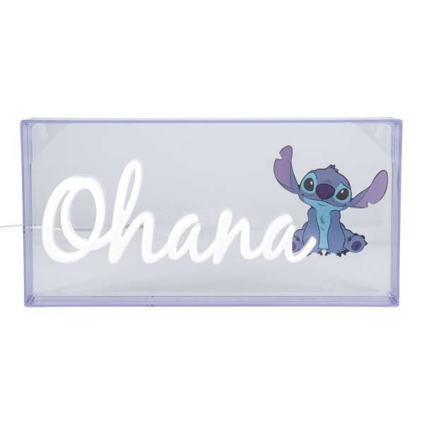 LED Neon Lampe - Disney: Lilo & Stitch - Ohana